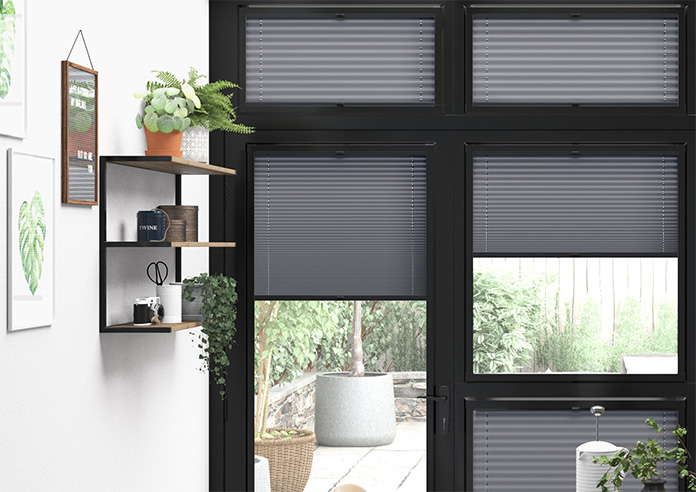 Pleated, Obsidian Grey - Perfect Fit Blind - Image 3
